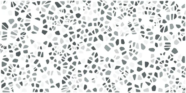 Vitray renkli voronoi fileto, vektör soyut ile. Düzensiz hücre arka plan deseni. 2D geometrik şekiller kılavuz. En boy oranı 2:1