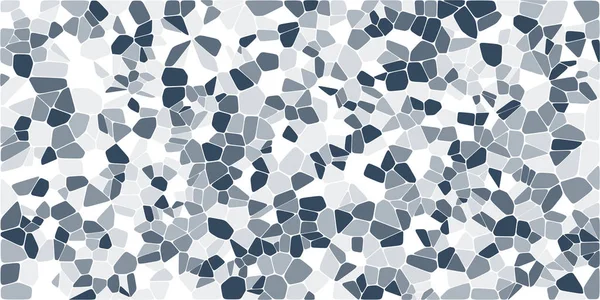 Vitray renkli voronoi fileto, vektör soyut ile. Düzensiz hücre arka plan deseni. 2D geometrik şekiller kılavuz. En boy oranı 2:1