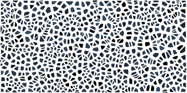 Vitray renkli voronoi fileto, vektör soyut ile. Düzensiz hücre arka plan deseni. 2D geometrik şekiller kılavuz. En boy oranı 2:1