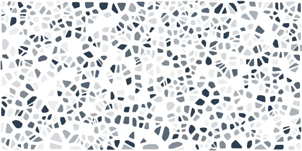 Vitray renkli voronoi fileto, vektör soyut ile. Düzensiz hücre arka plan deseni. 2D geometrik şekiller kılavuz. En boy oranı 2:1