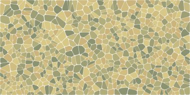 Vitray renkli voronoi fileto, vektör soyut ile. Düzensiz hücre arka plan deseni. 2D geometrik şekiller kılavuz. En boy oranı 2:1