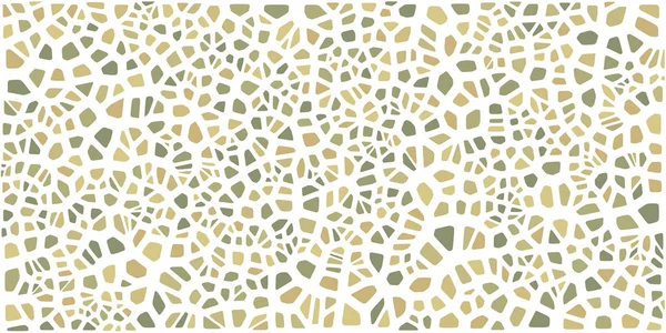 Vitray renkli voronoi fileto, vektör soyut ile. Düzensiz hücre arka plan deseni. 2D geometrik şekiller kılavuz. En boy oranı 2:1