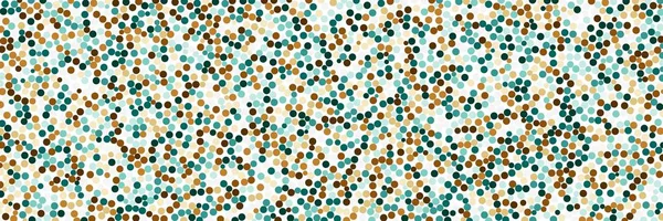 Seyrek suluboya konfeti nokta beyaz arka plan üzerinde renkli. Kaotik desen daire dijital. En boy oranı 3:1