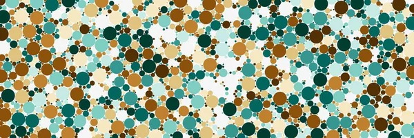 Seyrek suluboya konfeti nokta beyaz arka plan üzerinde renkli. Kaotik desen daire dijital. En boy oranı 3:1