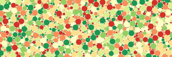 Seyrek suluboya konfeti nokta beyaz arka plan üzerinde renkli. Kaotik desen daire dijital. En boy oranı 3:1