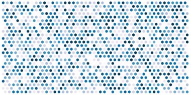 Altıgen kılavuz arka plan doku deseninin renkli. Petek vektör arka plan. İzometrik geometri. En boy oranı 2:1