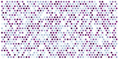 Altıgen kılavuz arka plan doku deseninin renkli. Petek vektör arka plan. İzometrik geometri. En boy oranı 2:1