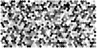 Altıgen kılavuz arka plan doku deseninin renkli. Petek vektör arka plan. İzometrik geometri. En boy oranı 2:1