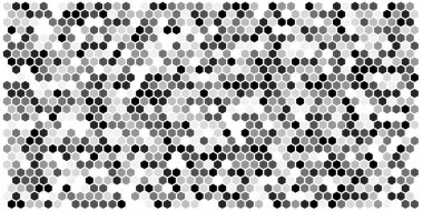 Altıgen kılavuz arka plan doku deseninin renkli. Petek vektör arka plan. İzometrik geometri. En boy oranı 2:1
