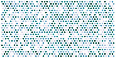 Altıgen kılavuz arka plan doku deseninin renkli. Petek vektör arka plan. İzometrik geometri. En boy oranı 2:1