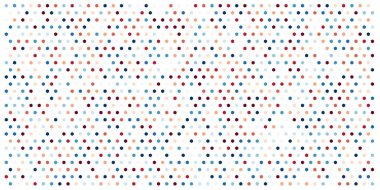 Altıgen kılavuz arka plan doku deseninin renkli. Petek vektör arka plan. İzometrik geometri. En boy oranı 2:1