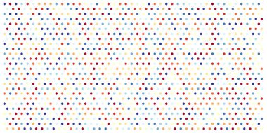 Altıgen kılavuz arka plan doku deseninin renkli. Petek vektör arka plan. İzometrik geometri. En boy oranı 2:1