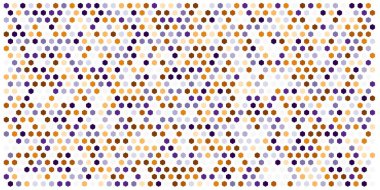 Altıgen kılavuz arka plan doku deseninin renkli. Petek vektör arka plan. İzometrik geometri. En boy oranı 2:1