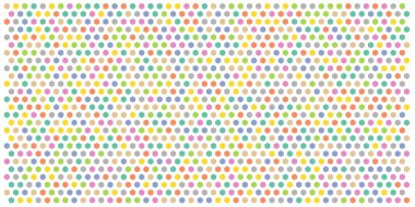 Altıgen kılavuz arka plan doku deseninin renkli. Petek vektör arka plan. İzometrik geometri. En boy oranı 2:1