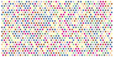 Altıgen kılavuz arka plan doku deseninin renkli. Petek vektör arka plan. İzometrik geometri. En boy oranı 2:1