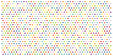 Altıgen kılavuz arka plan doku deseninin renkli. Petek vektör arka plan. İzometrik geometri. En boy oranı 2:1