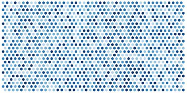 Altıgen kılavuz arka plan doku deseninin renkli. Petek vektör arka plan. İzometrik geometri. En boy oranı 2:1