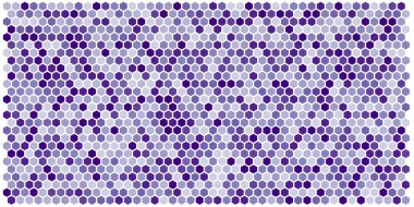 Altıgen kılavuz arka plan doku deseninin renkli. Petek vektör arka plan. İzometrik geometri. En boy oranı 2:1
