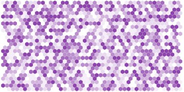 Altıgen kılavuz arka plan doku deseninin renkli. Petek vektör arka plan. İzometrik geometri. En boy oranı 2:1