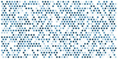 Altıgen kılavuz arka plan doku deseninin renkli. Petek vektör arka plan. İzometrik geometri. En boy oranı 2:1