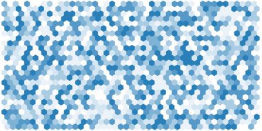 Altıgen kılavuz arka plan doku deseninin renkli. Petek vektör arka plan. İzometrik geometri. En boy oranı 2:1