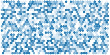 Altıgen kılavuz arka plan doku deseninin renkli. Petek vektör arka plan. İzometrik geometri. En boy oranı 2:1