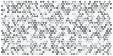 Altıgen kılavuz arka plan doku deseninin renkli. Petek vektör arka plan. İzometrik geometri. En boy oranı 2:1