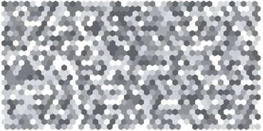 Altıgen kılavuz arka plan doku deseninin renkli. Petek vektör arka plan. İzometrik geometri. En boy oranı 2:1