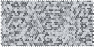 Altıgen kılavuz arka plan doku deseninin renkli. Petek vektör arka plan. İzometrik geometri. En boy oranı 2:1