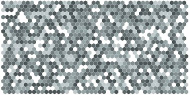 Altıgen kılavuz arka plan doku deseninin renkli. Petek vektör arka plan. İzometrik geometri. En boy oranı 2:1