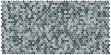 Altıgen kılavuz arka plan doku deseninin renkli. Petek vektör arka plan. İzometrik geometri. En boy oranı 2:1