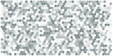 Altıgen kılavuz arka plan doku deseninin renkli. Petek vektör arka plan. İzometrik geometri. En boy oranı 2:1