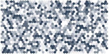 Altıgen kılavuz arka plan doku deseninin renkli. Petek vektör arka plan. İzometrik geometri. En boy oranı 2:1