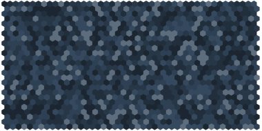 Altıgen kılavuz arka plan doku deseninin renkli. Petek vektör arka plan. İzometrik geometri. En boy oranı 2:1