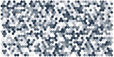 Altıgen kılavuz arka plan doku deseninin renkli. Petek vektör arka plan. İzometrik geometri. En boy oranı 2:1