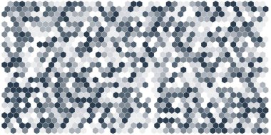 Altıgen kılavuz arka plan doku deseninin renkli. Petek vektör arka plan. İzometrik geometri. En boy oranı 2:1