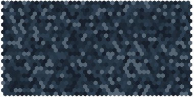 Altıgen kılavuz arka plan doku deseninin renkli. Petek vektör arka plan. İzometrik geometri. En boy oranı 2:1