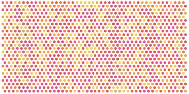 Altıgen kılavuz arka plan doku deseninin renkli. Petek vektör arka plan. İzometrik geometri. En boy oranı 2:1