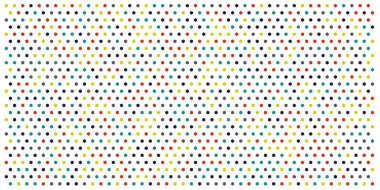 Altıgen kılavuz arka plan doku deseninin renkli. Petek vektör arka plan. İzometrik geometri. En boy oranı 2:1