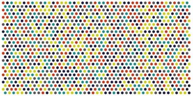 Altıgen kılavuz arka plan doku deseninin renkli. Petek vektör arka plan. İzometrik geometri. En boy oranı 2:1