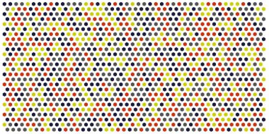 Altıgen kılavuz arka plan doku deseninin renkli. Petek vektör arka plan. İzometrik geometri. En boy oranı 2:1