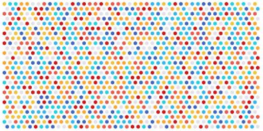 Altıgen kılavuz arka plan doku deseninin renkli. Petek vektör arka plan. İzometrik geometri. En boy oranı 2:1