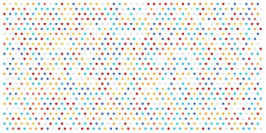 Altıgen kılavuz arka plan doku deseninin renkli. Petek vektör arka plan. İzometrik geometri. En boy oranı 2:1