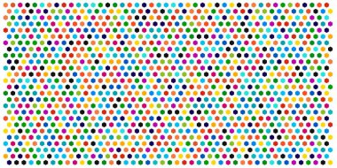 Altıgen kılavuz arka plan doku deseninin renkli. Petek vektör arka plan. İzometrik geometri. En boy oranı 2:1