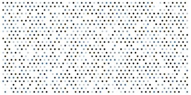 Altıgen kılavuz arka plan doku deseninin renkli. Petek vektör arka plan. İzometrik geometri. En boy oranı 2:1