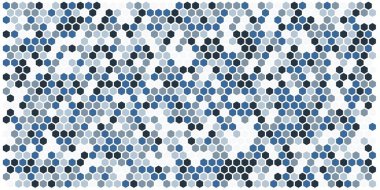 Altıgen kılavuz arka plan doku deseninin renkli. Petek vektör arka plan. İzometrik geometri. En boy oranı 2:1