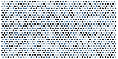 Altıgen kılavuz arka plan doku deseninin renkli. Petek vektör arka plan. İzometrik geometri. En boy oranı 2:1