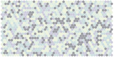 Altıgen kılavuz arka plan doku deseninin renkli. Petek vektör arka plan. İzometrik geometri. En boy oranı 2:1