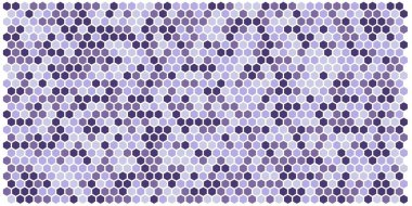 Altıgen kılavuz arka plan doku deseninin renkli. Petek vektör arka plan. İzometrik geometri. En boy oranı 2:1