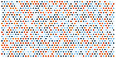 Altıgen kılavuz arka plan doku deseninin renkli. Petek vektör arka plan. İzometrik geometri. En boy oranı 2:1